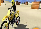 motor cycle beach stunt