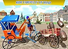 City Cycle Rickshaw Simulator 2020