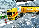 Extreme Winter Oil Tanker Truck Drive