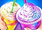 Rainbow Ice Cream - Sweet Frozen Food