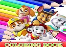 Coloring Book for Paw Patrol