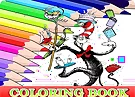 Coloring Book for Cat In The Hat