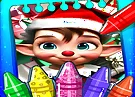 Christmas Elves Coloring Game