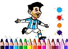 BTS Messi Coloring Book