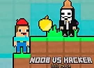 Noob vs Hacker Gold Apple