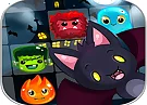 HAPPY Halloween monstres Witch - Match 3 Puzzle