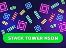 Stack Tower Neon: Keep Blocks Balance