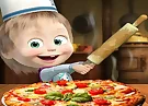 Masha and the Bear Pizzeria ! Pizza Maker Game onl
