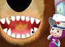 Masha And The Bear Dentist Game