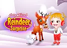 Baby Hazel Reindeer Suprise
