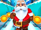 Subway Santa Runner Christmas