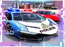 Police Cars Jigsaw Puzzle Slide